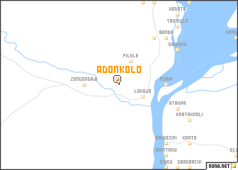 map of Adonkolo