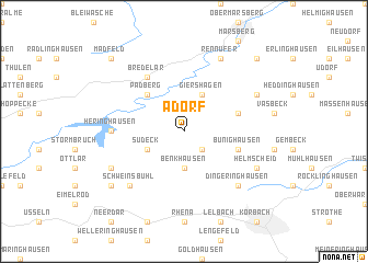 map of Adorf