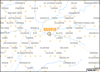 map of Adoria