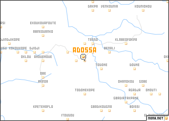 map of Adossa