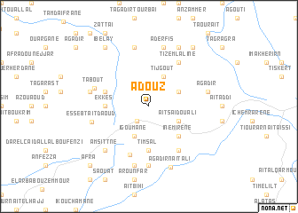 map of Adouz