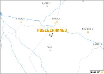 map of Ad Scec Hammed