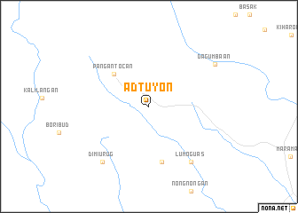 map of Adtuyon