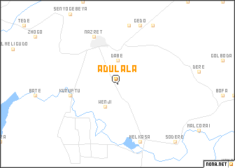 map of Ādulala