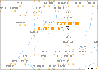 map of Adyamibang
