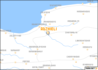 map of Adzhieli