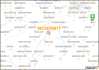 map of Aeckenmatt