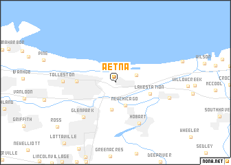 map of Aetna