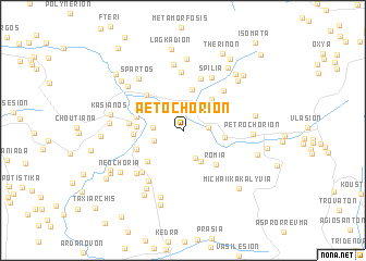 map of Aetochórion