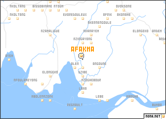 map of Afakma