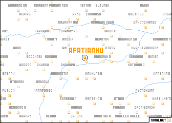 map of Afatianhu