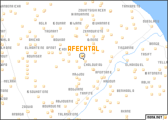 map of Afechtal