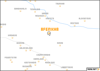 map of Aferikha