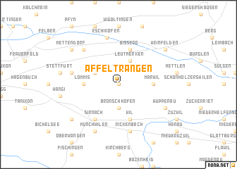 map of Affeltrangen