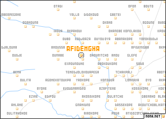 map of Afidemgha