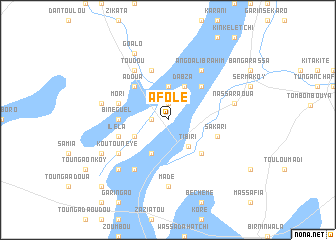 map of Afolé