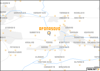 map of Afonasovo