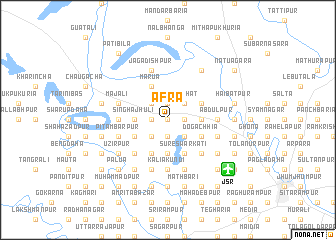 map of Āfra