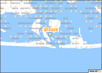 map of Afruve