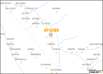 map of Afumba