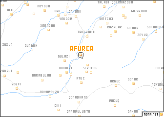 map of Afurca