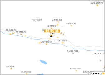 map of Afurino