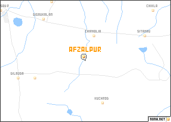 map of Afzalpur