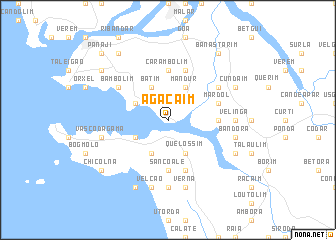 map of Agacaim