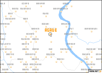 map of Agade
