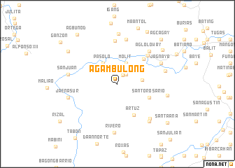 map of Agambulong