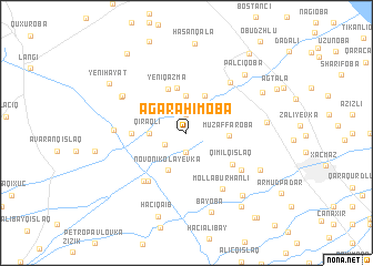map of Ağarǝhimoba