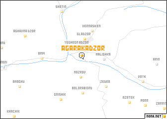 map of Agarakadzor