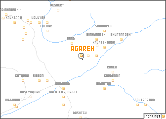 map of Agareh