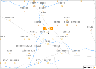 map of Agari