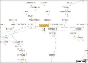 map of Agarn