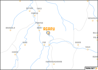 map of Agaru