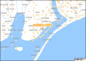 map of Agbadikope