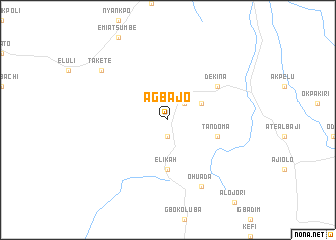 map of Agbajo