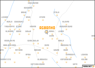 map of Agbanho
