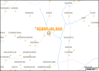 map of Agbanjaladé