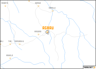 map of Agbau