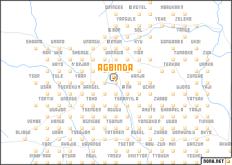 map of Agbinda