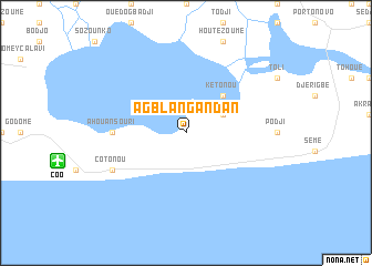 map of Agblangandan