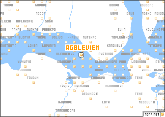 map of Agbleviem