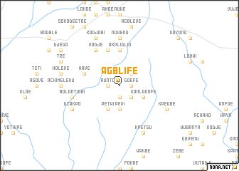 map of Agblife