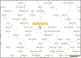 map of Agbosusu