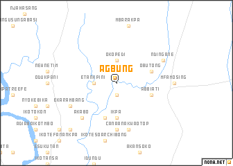 map of Agbung