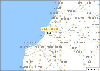 map of Agdeppa