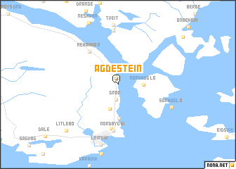 map of Agdestein