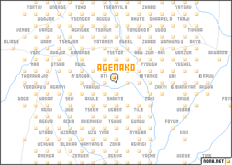 map of Agen Ako